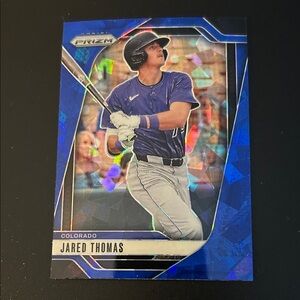 Panini Blue Jared Thomas Baseball Card
